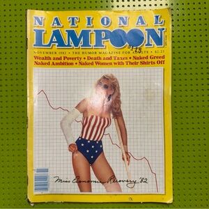 National Lampoon Magazine November 1982
